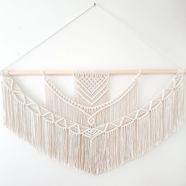 Handmade Macrame Wall Hanging / 80cm