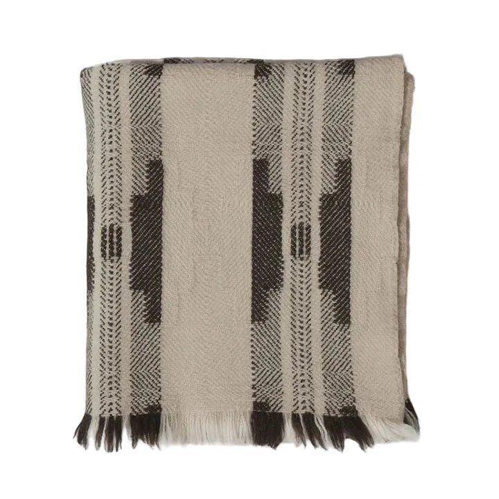 Shevitza Virgin Wool Blanket / Natural
