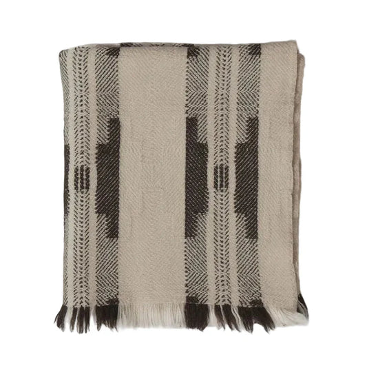Shevitza Virgin Wool Blanket / Natural