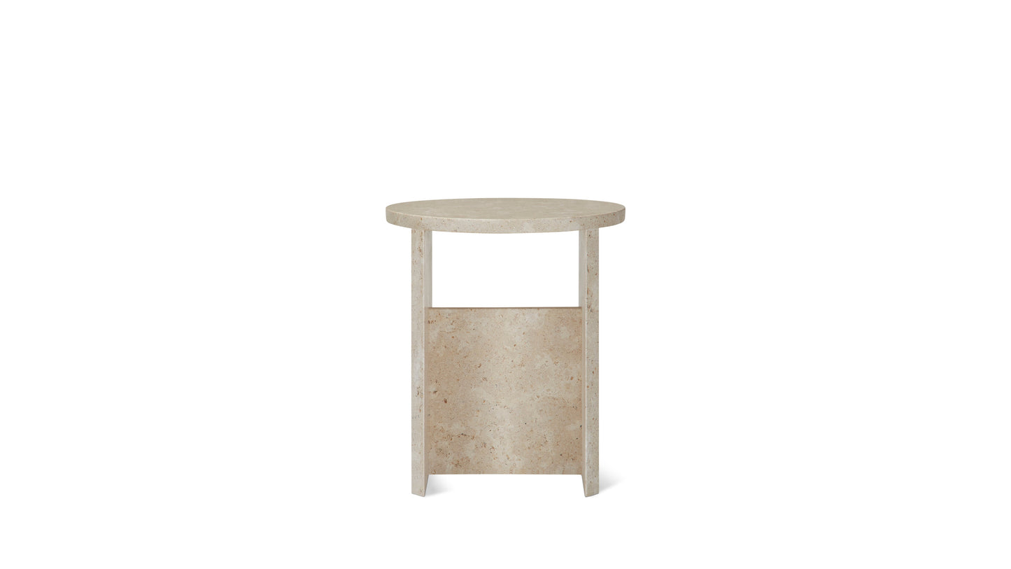 Field Stool, Limestone