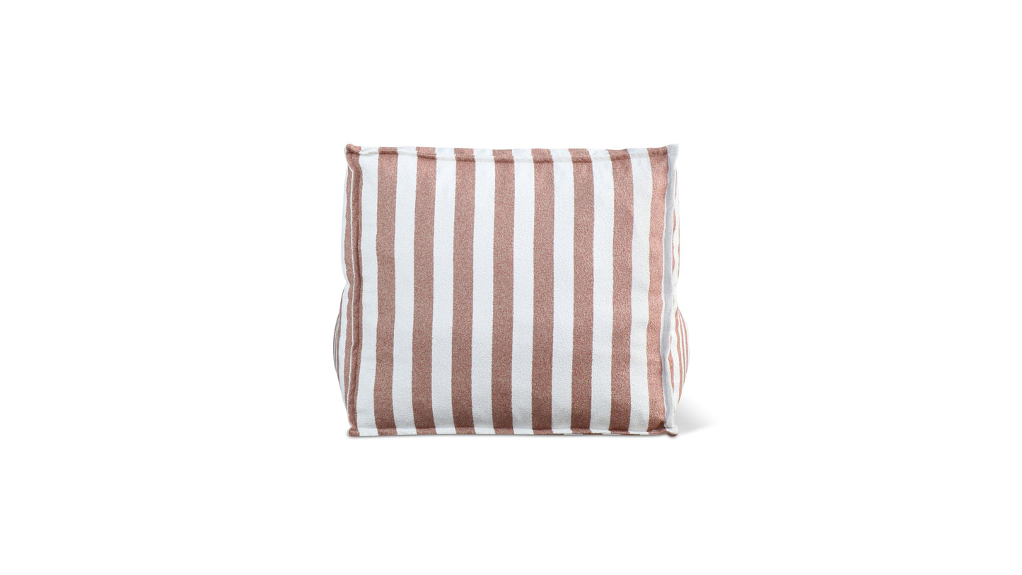Make Waves Outdoor Armless Chair, Tuscan Stripe