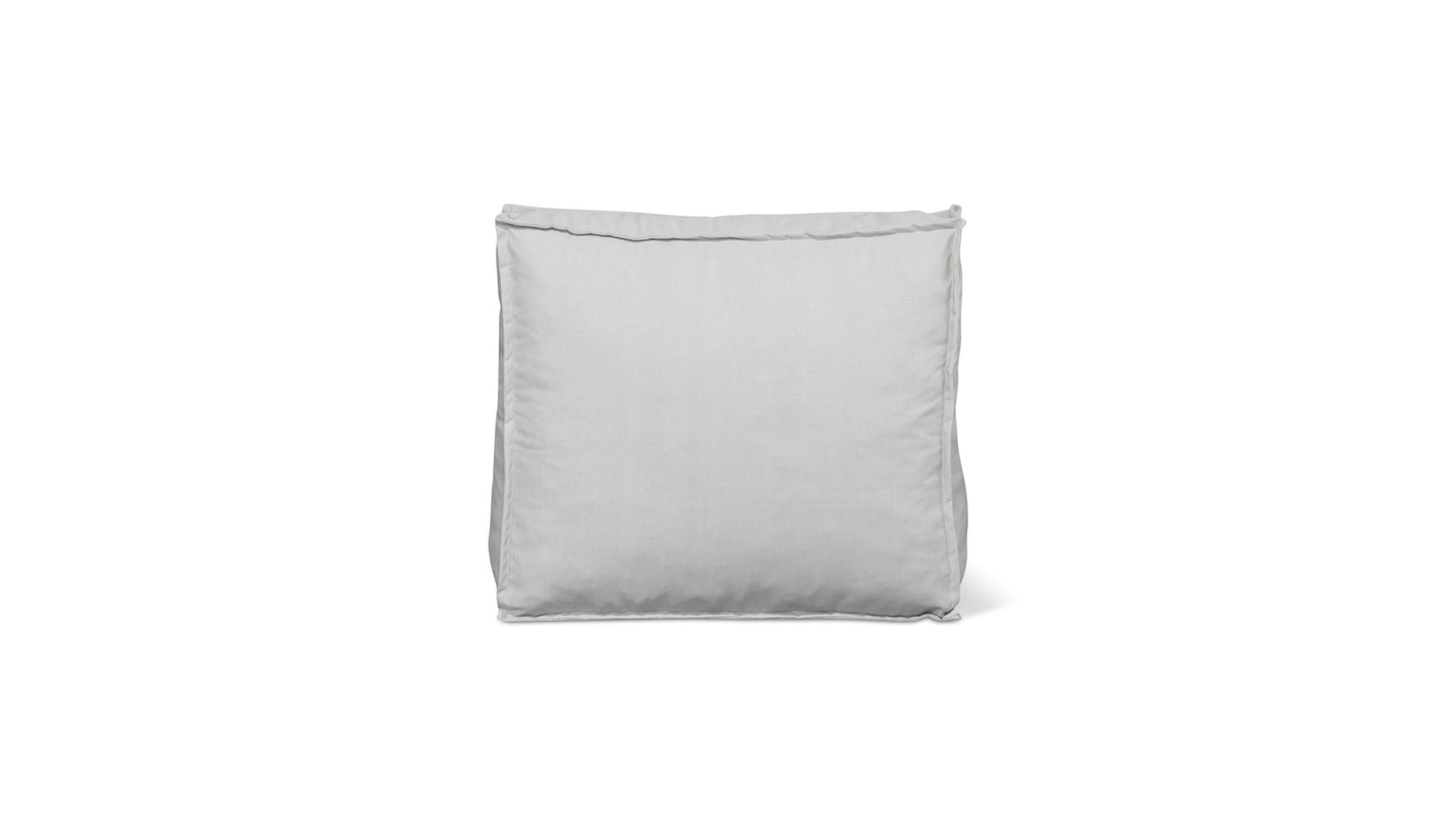 Make Waves Outdoor Armless Chair, Gull