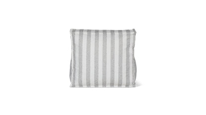 Make Waves Outdoor Armless Chair, Brighton Stripe
