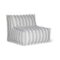Make Waves Outdoor Armless Chair, Brighton Stripe