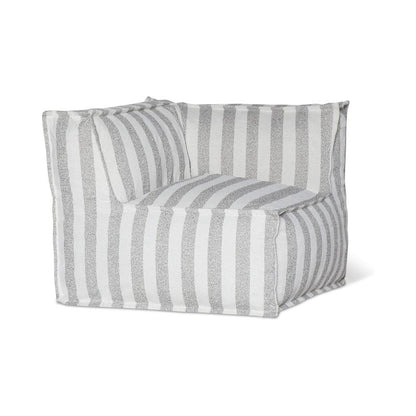 Make Waves Outdoor Corner Chair, Brighton Stripe