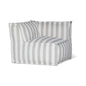 Make Waves Outdoor Corner Chair, Brighton Stripe