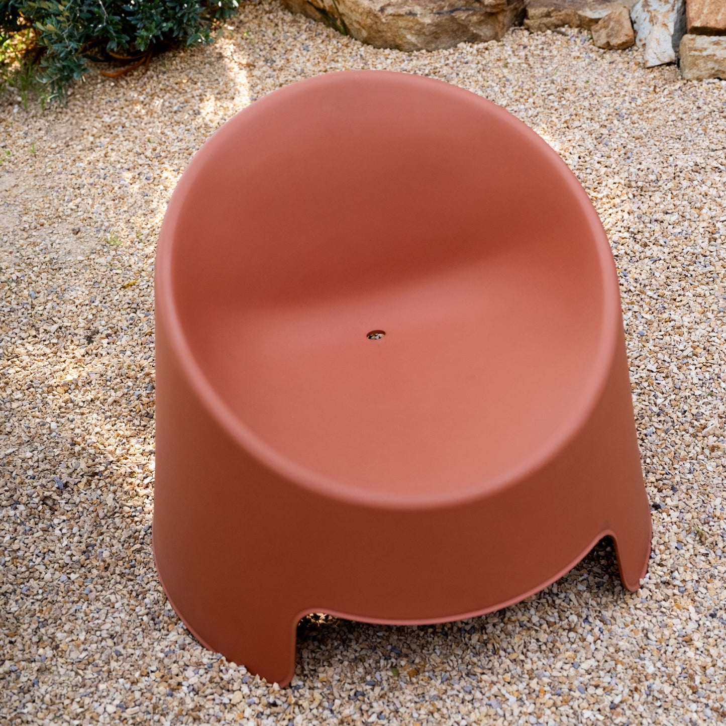 Inner Circle Outdoor Lounge Chair (Set of Two), Cinnamon
