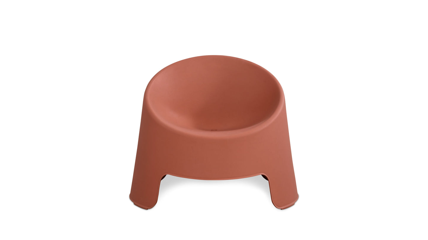 Inner Circle Outdoor Lounge Chair (Set of Two), Cinnamon
