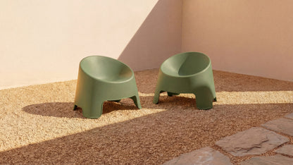 Inner Circle Outdoor Lounge Chair (Set of Two), Matcha