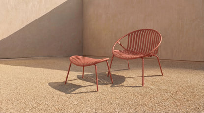 Golden Hour Outdoor Lounge Chair (Set of Two), Cinnamon