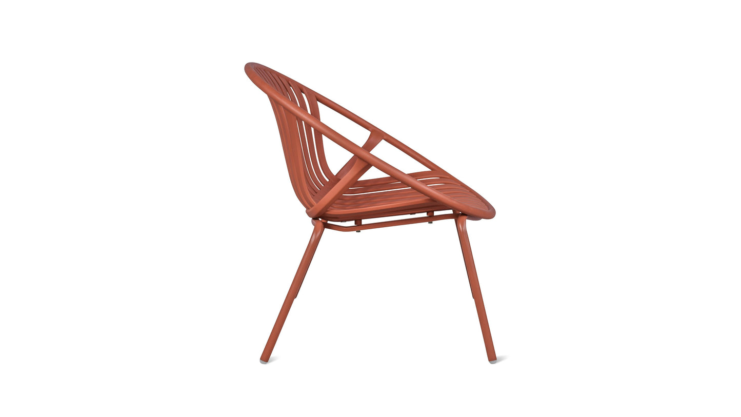 Golden Hour Outdoor Lounge Chair (Set of Two), Cinnamon
