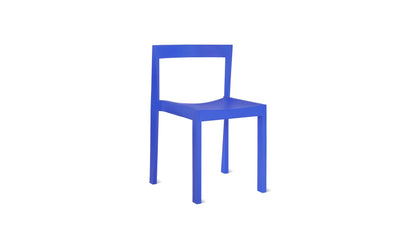 Open Air Outdoor Dining Chair (Set Of Two), Cobalt