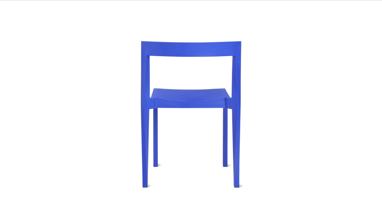 Open Air Outdoor Dining Chair (Set Of Two), Cobalt
