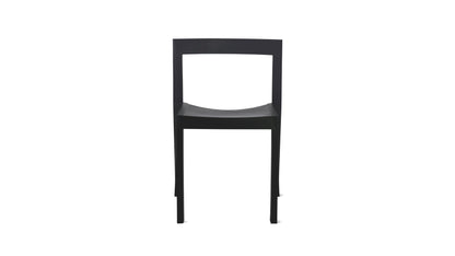 Open Air Outdoor Dining Chair (Set Of Two), Carbon
