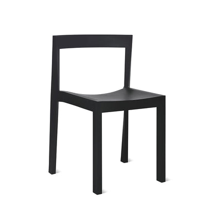 Open Air Outdoor Dining Chair (Set Of Two), Carbon