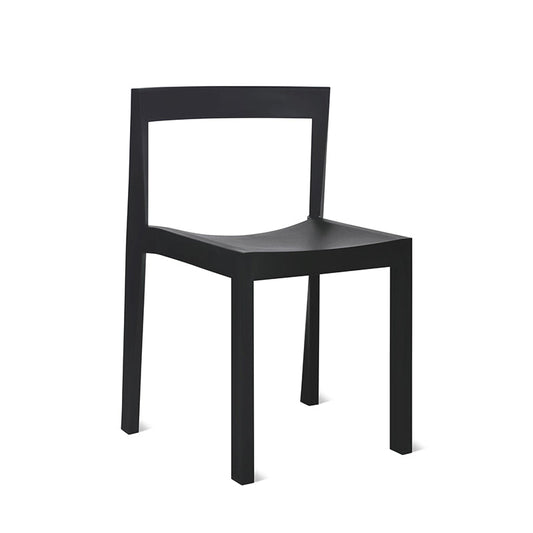 Open Air Outdoor Dining Chair (Set Of Two), Carbon