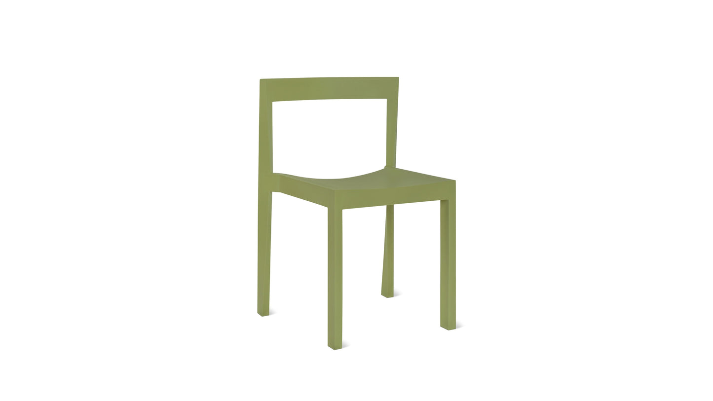Open Air Outdoor Dining Chair (Set Of Two), Avocado