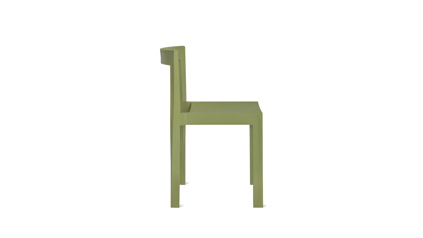 Open Air Outdoor Dining Chair (Set Of Two), Avocado