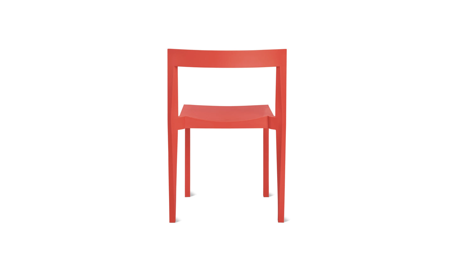 Open Air Outdoor Dining Chair (Set Of Two), Maple