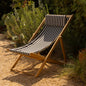 Settle In Outdoor Patio Chair, Large, Black Sand