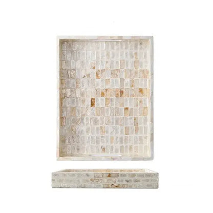 Shell Deco Tray / Rectangular