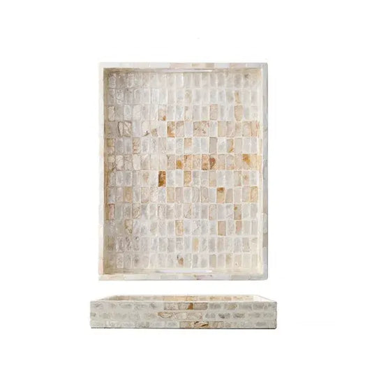 Shell Deco Tray / Rectangular