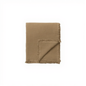 Reu Fringed Cotton Throw / Caramel
