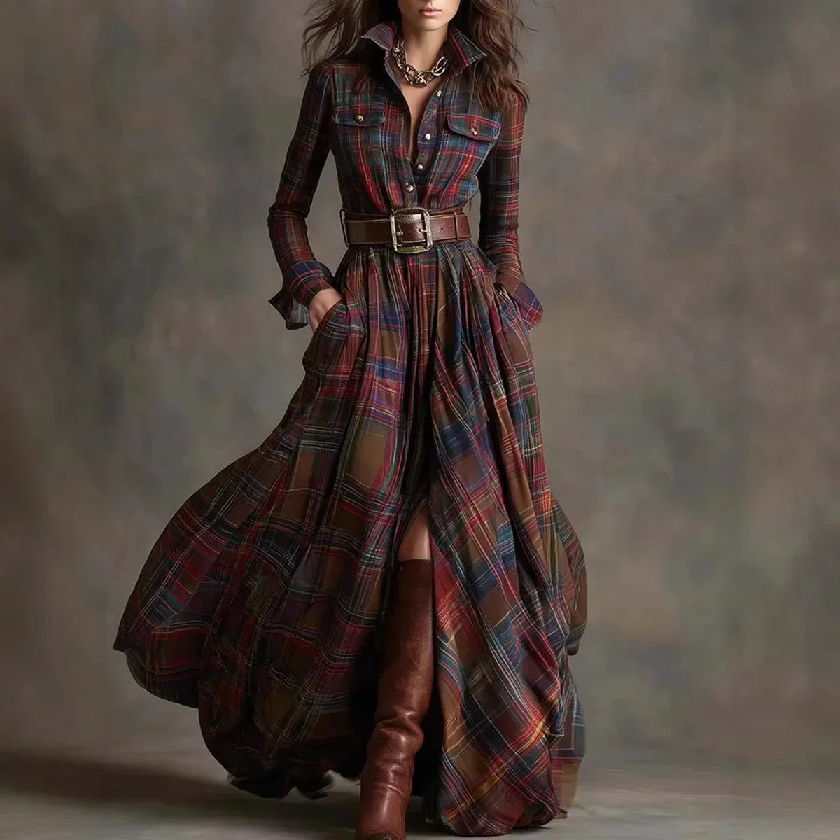 YVONE™|ABITO MAXI ELEGANTE