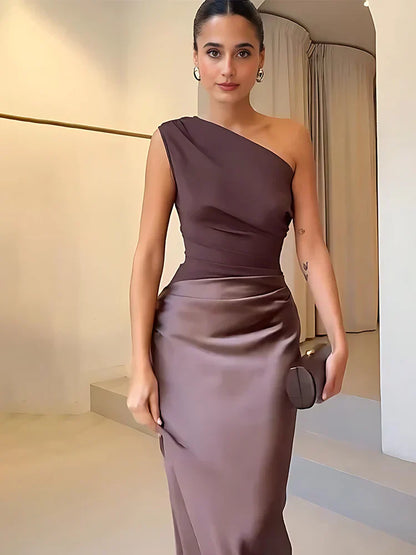 BECCA™|ABITO MAXI MONOSPALLA