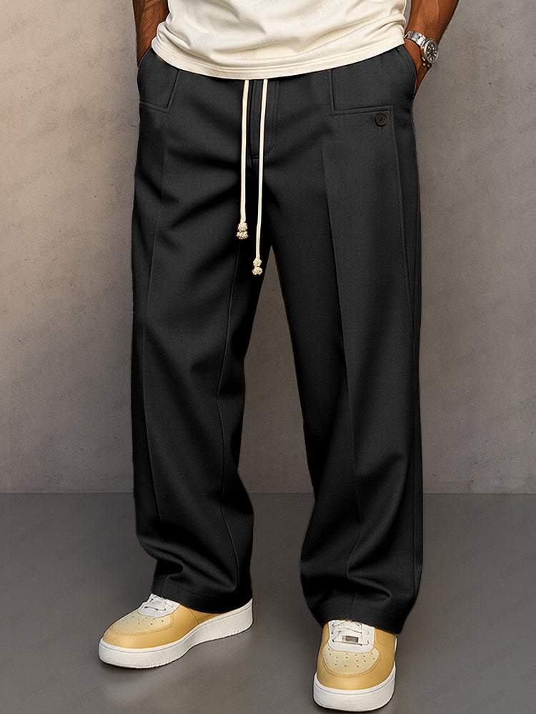 Novaro | Pantaloni eleganti con coulisse