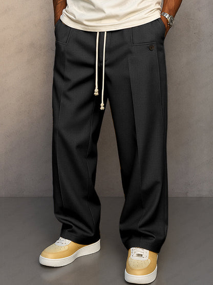 Novaro | Pantaloni eleganti con coulisse