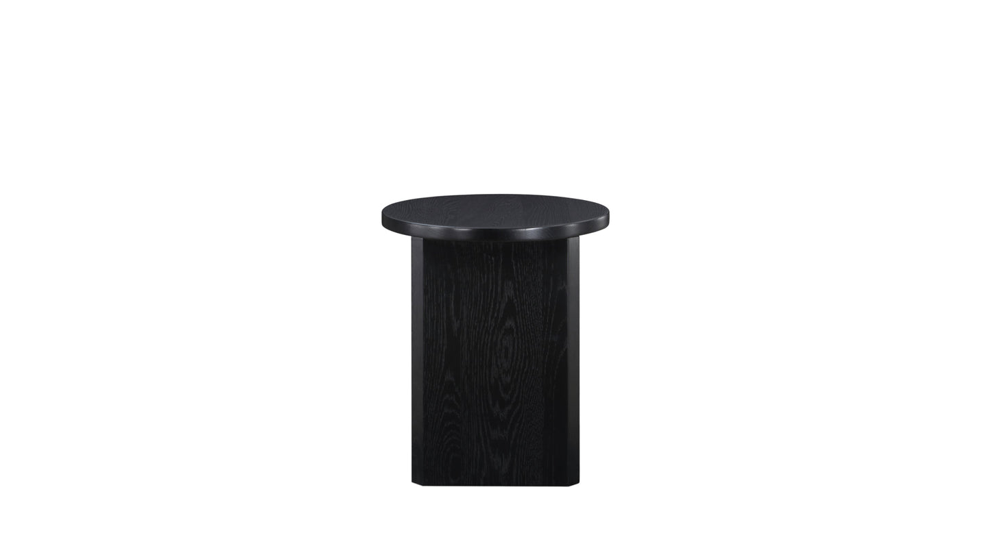Field Stool, Black Oak