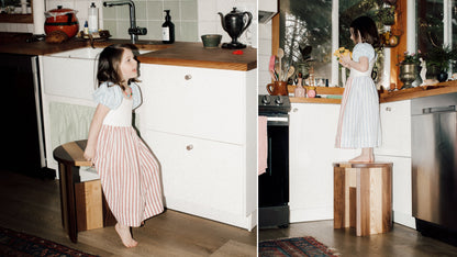 Field Stool, Limited Edition, Striped