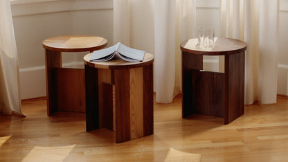 Field Stool, American Walnut