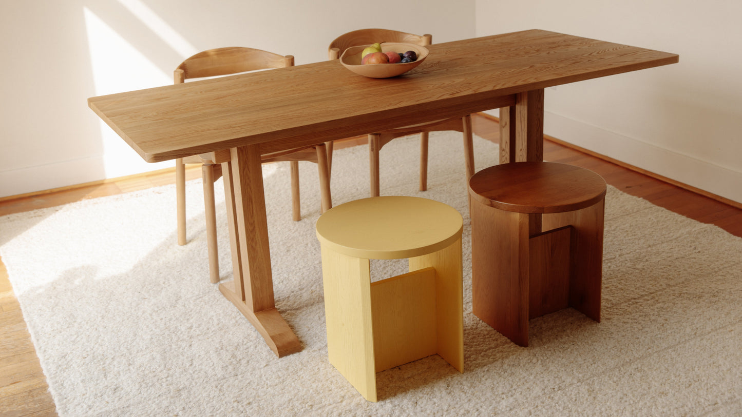 Field Stool, Limited Edition, Lemon