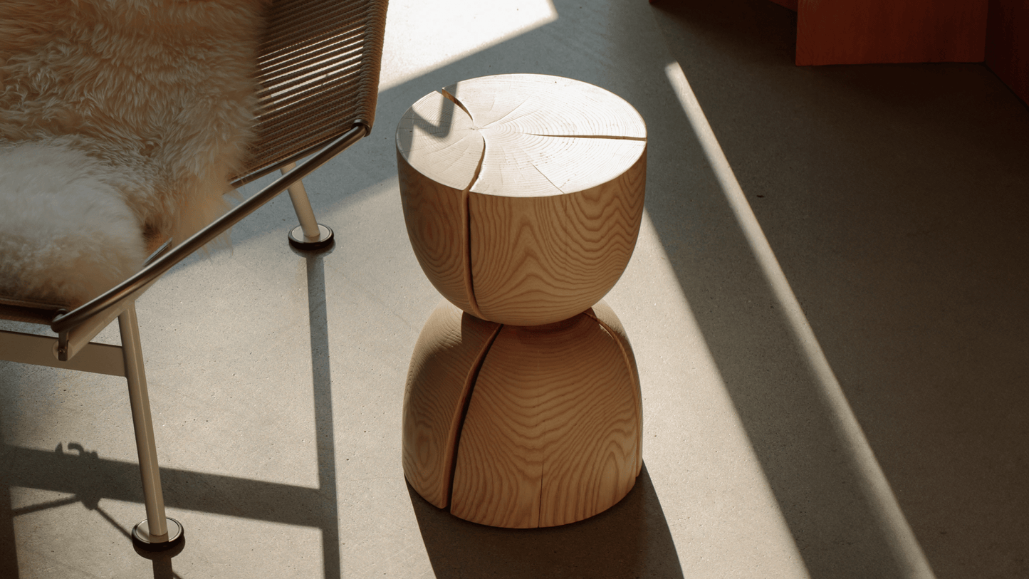 West Coast Stool, Ash