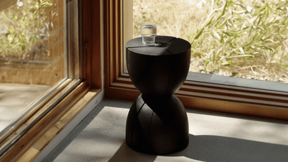 West Coast Stool, Black Ash