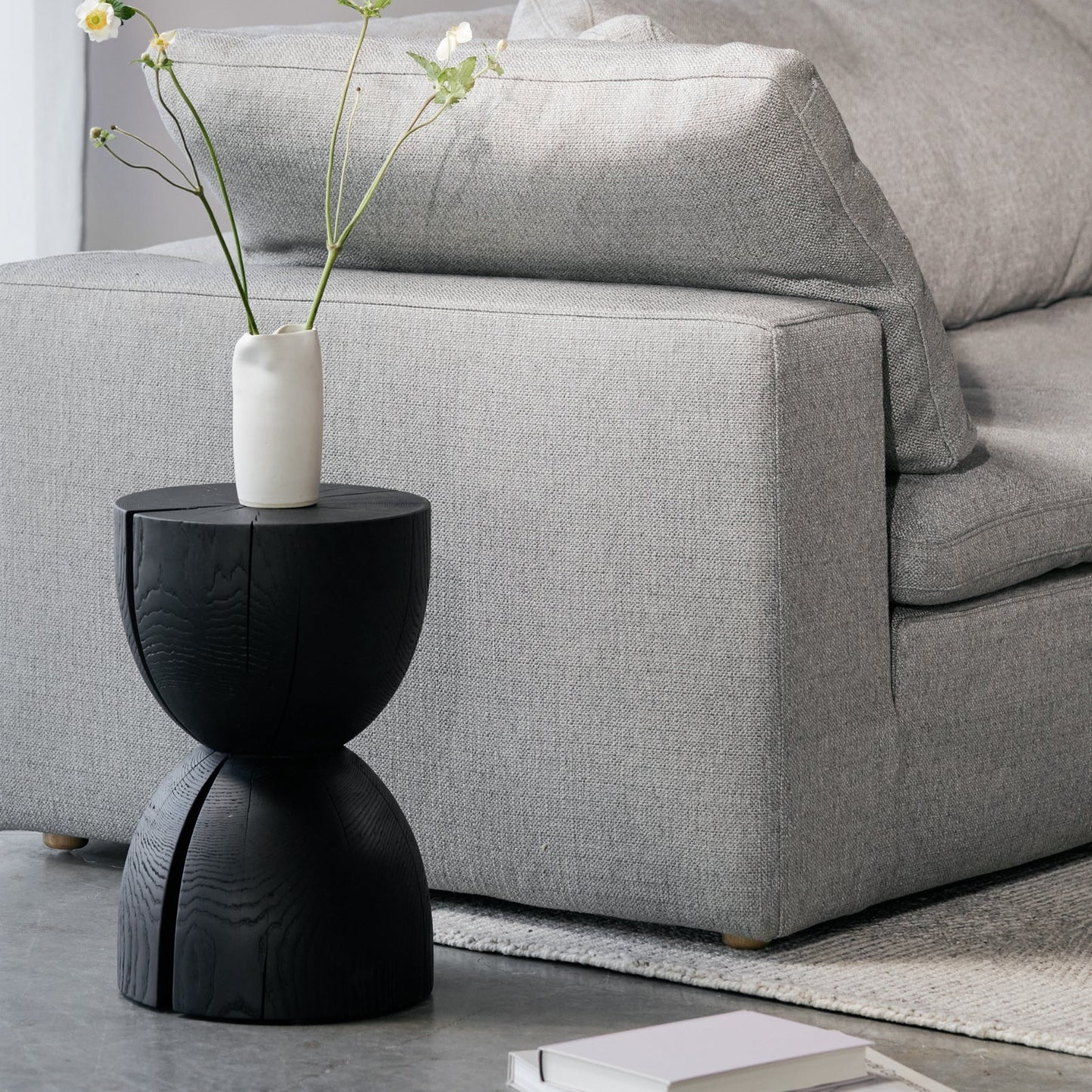 West Coast Stool, Black Ash