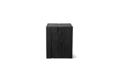 Amalfi Stool, Burned Pine