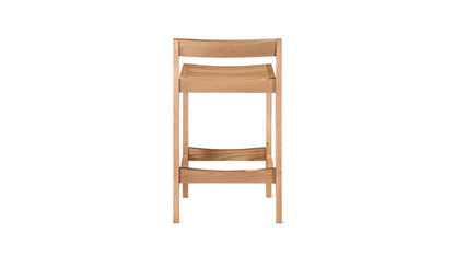 Plane Stool, Counter, Oak
