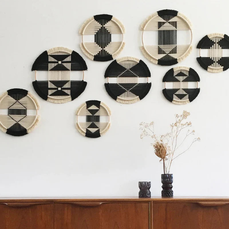 Safiya Handwoven Wall Art / 25cm