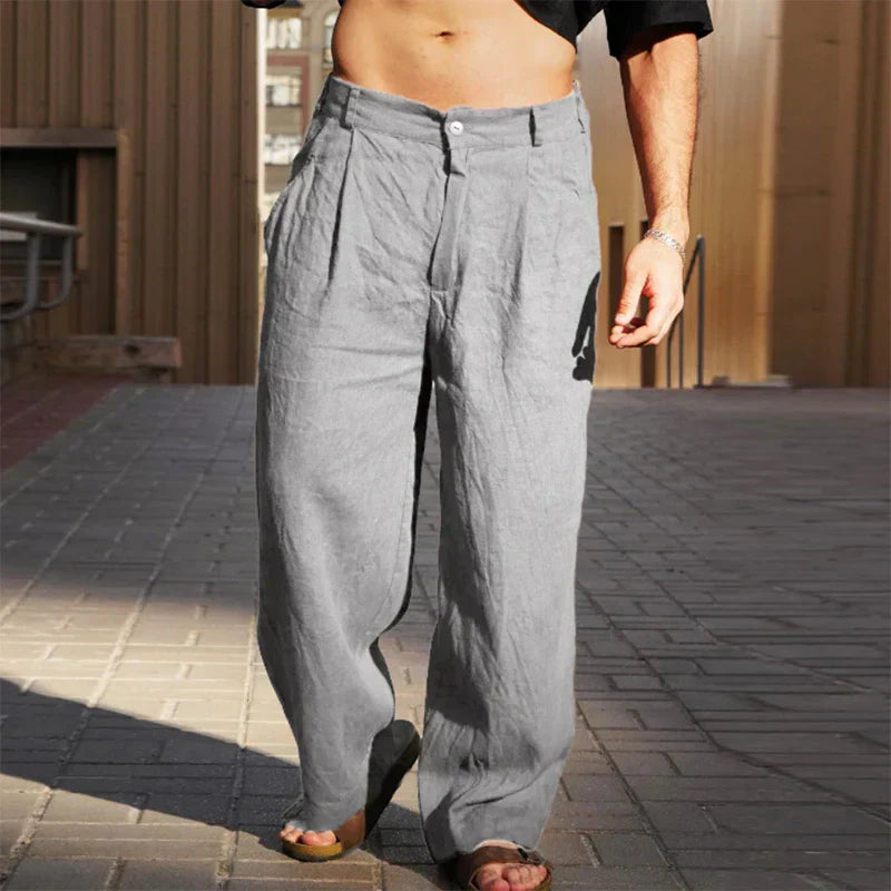 LUCIANO™|PANTALONI ESTIVI AMPI