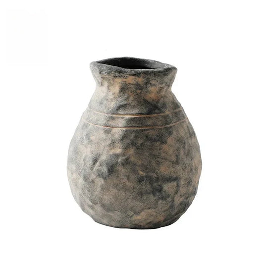 Alma Handmade Clay Vase / Stone