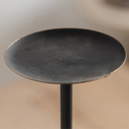 Tall Vintage Iron Candle Holders