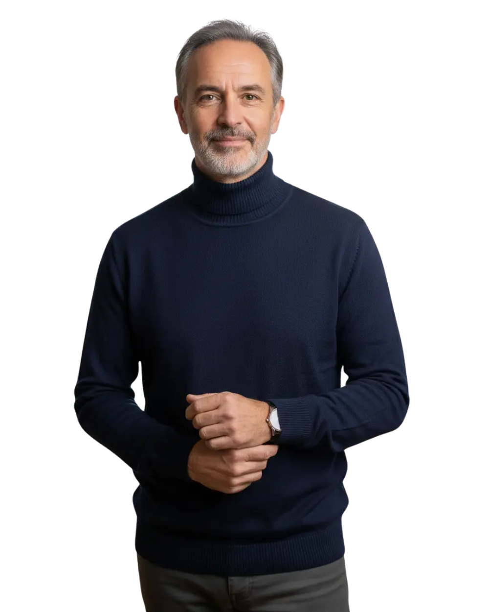 Antonio | Maglia a collo alto in cashmere