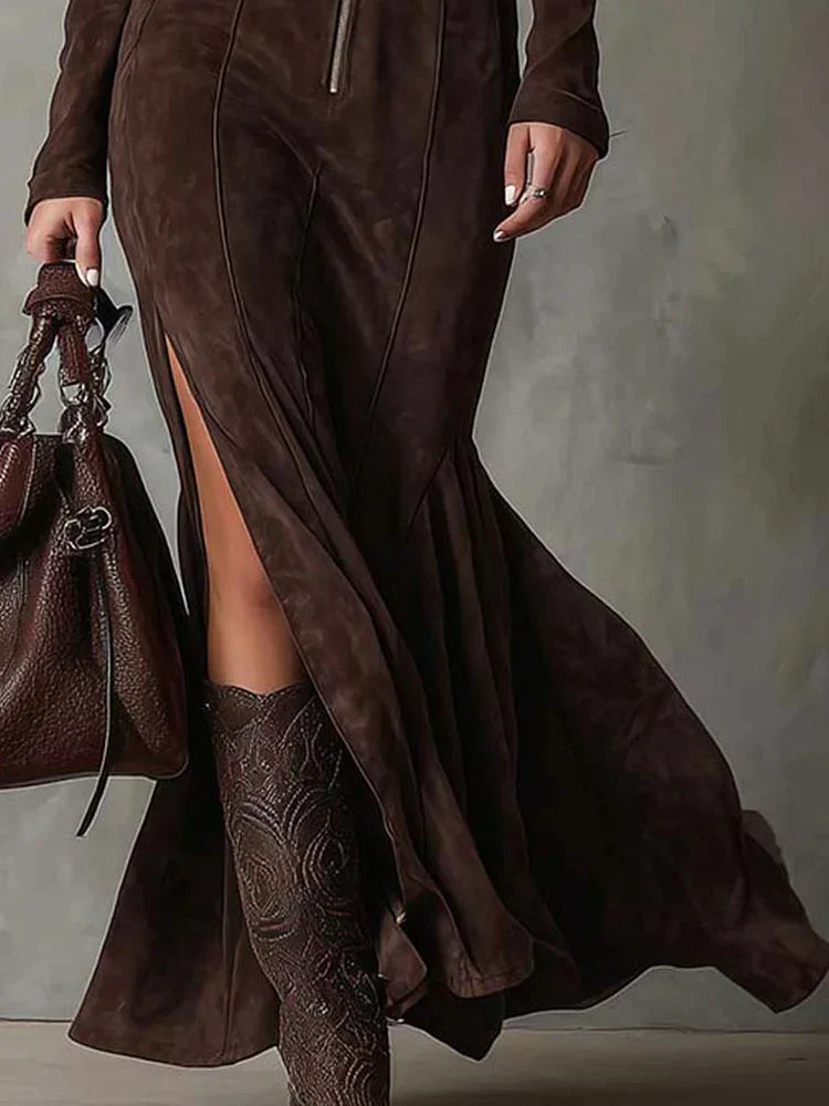 KATELIN™|VESTITO LUNGO VINTAGE