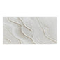 Minimalist Abstract Wave Canvas Art / White