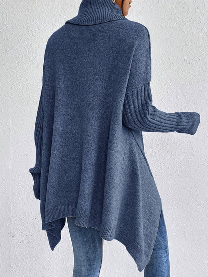 ODETTE™|MAGLIONE DOLCEVITA OVER