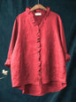 ARIANNA™|CAMICIA CON VOLANT