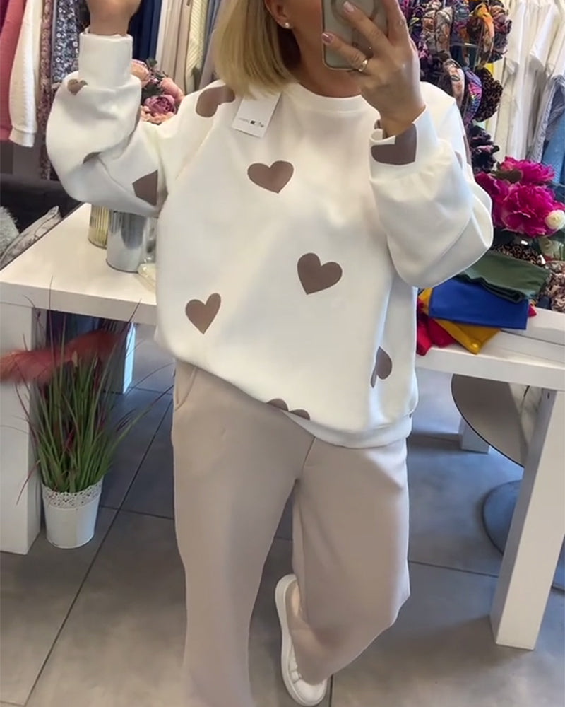 KATE™|MAGLIONE CUORI CHIC